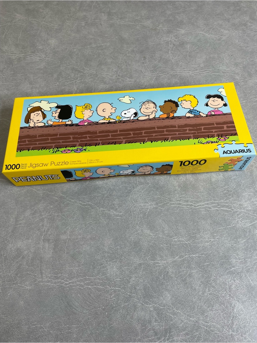 Peanuts 1000-Piece Jigsaw Puzzle - 12” x 36”